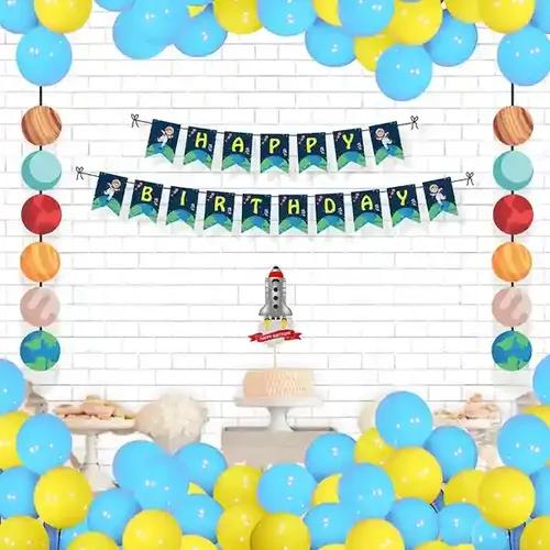 Untumble Space Birthday Decor Party Kit