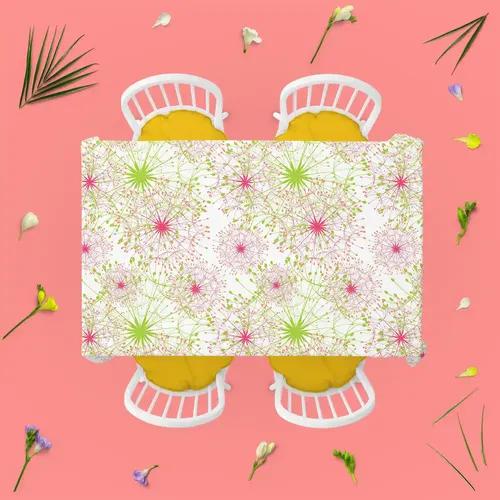 ArtzFolio Dandelion | Table Cloth Cover for Dining & Center Table