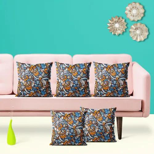 ArtzFolio Ethnic Doodle | Decorative Cushion Cover for Bedroom & Living Room