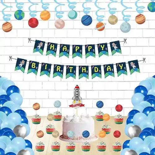 Untumble Space Theme Swirls And Toppers Kit