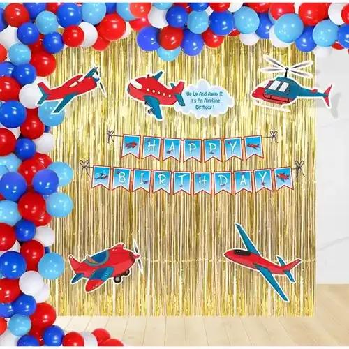 Untumble Aeroplane Foil Curtain Kit - Pack Of 109 Pcs