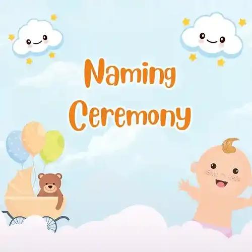 Untumble Teddy Naming Ceremony Backdrop - Blue