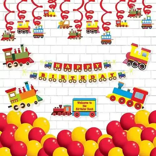 Untumble Train Theme Swirls Kit