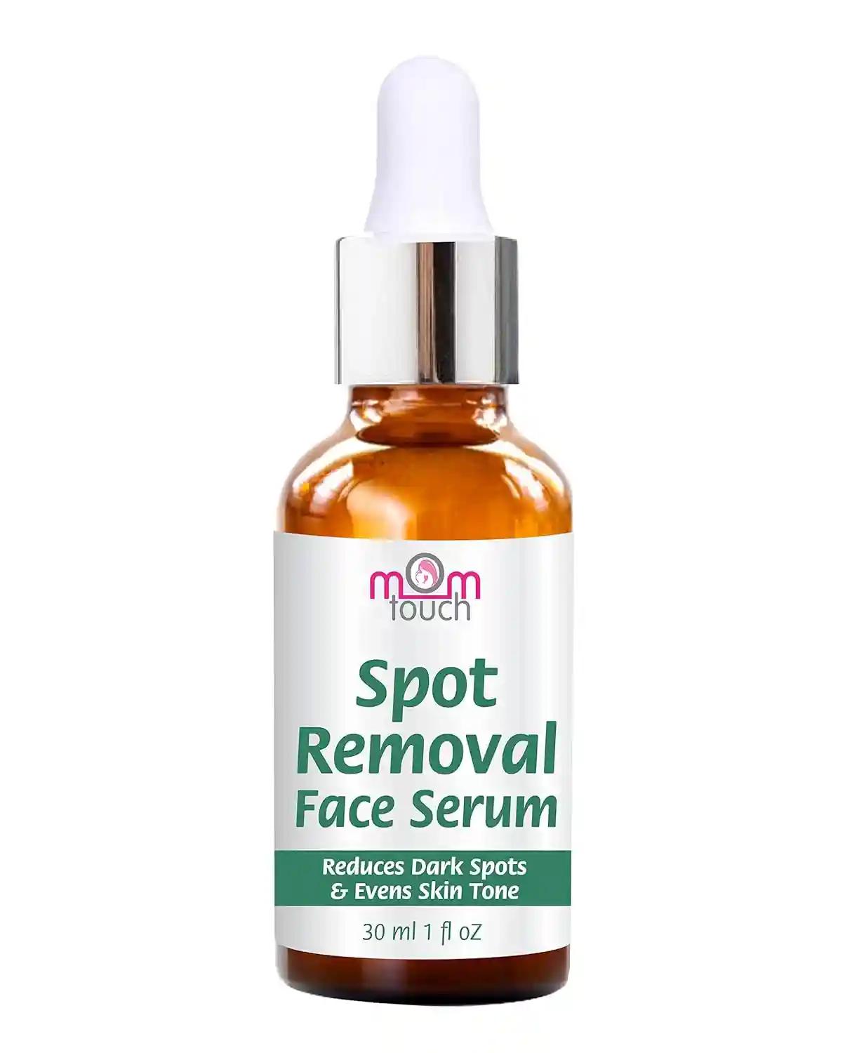 Mom Touch Spot Removal Serum for Pigmentation & Dark Spots Removal | Anti-pigmentation Face Serum For Women with Hyaluronic Acid & Kojic Acid to Remove Blemishes, Acne Marks & Tanning | 30 ml