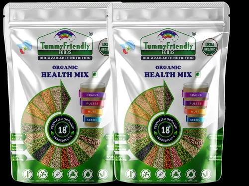 Tummyfriendly Foods Organic Health Mix For Kids And Adults. No Chemicals, No Pesticides 1600 G (Pack Of 2)