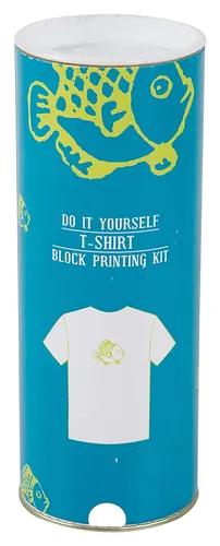 DIY Craft Kit Block Print Your T-Shirt With Fish (8-10 Years)