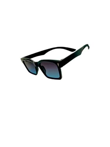 Solid Charcoal Black Sunglass for Men