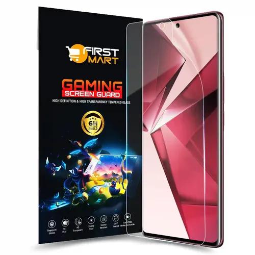 FIRST MART Screen Protector for Vivo V29e 5G | Gaming Clear 4 Layer Nano Fiber Unbreakable Membrane Protection, Case Friendly Full Edge to Edge Screen Coverage & Installation Kit