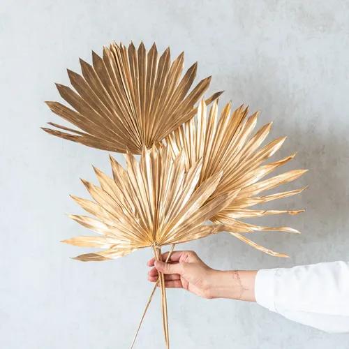 Golden Sun Palm Spears (Set Of 3 Pcs)