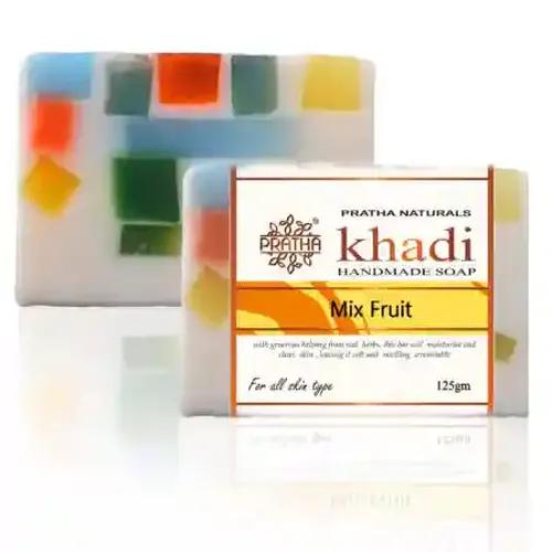 Khadi Mix Fruit Handmade Soap (Pack of 8)