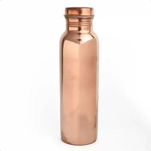 ALODIE - Copper Water Bottle 1 litre - Pure Tamba Bottle 1 litre - Original Copper Bottle with Ayurvedic Benefits