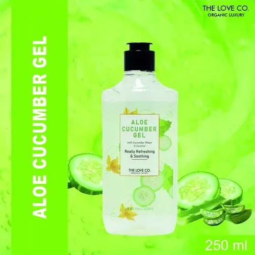 THE LOVE CO. Aloe Cucumber Gel - 250 ml