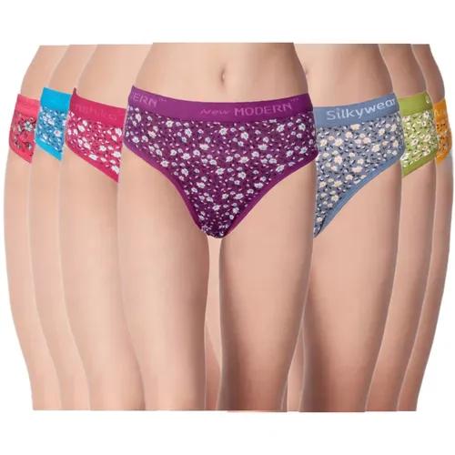 Premium Super Printed Hipster Panty Pack of 7 - Small