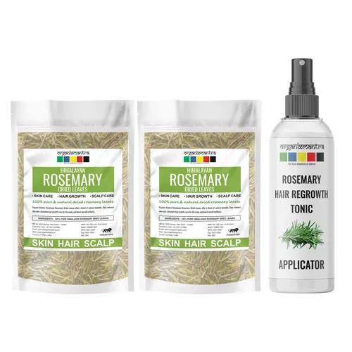 Organix Mantra Himalayan Rosemary Dried Leaves | Rosemary Hair Tonic | Rich in Nutrients | Ideal for Hair and Skin Care | Eco Friendly - 50G